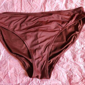 NEW Plus XXL Women's Brown Bikini Bottom Bathing Suit Beach Swimsuit Swimming